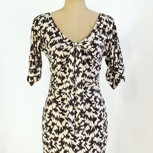 Diane Von Furstenberg Silk Print Dress